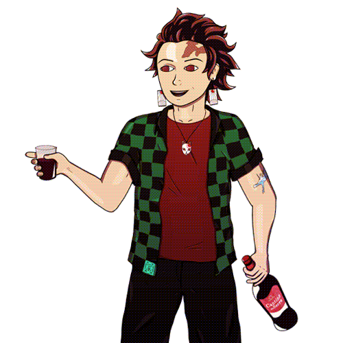 Kimetsu No Yaiba Tanjiro Sticker