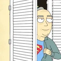 Mec qui rentre dans le placard
