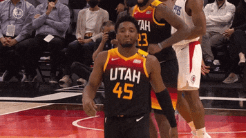 Donovan Mitchell Smh GIF by Utah Jazz