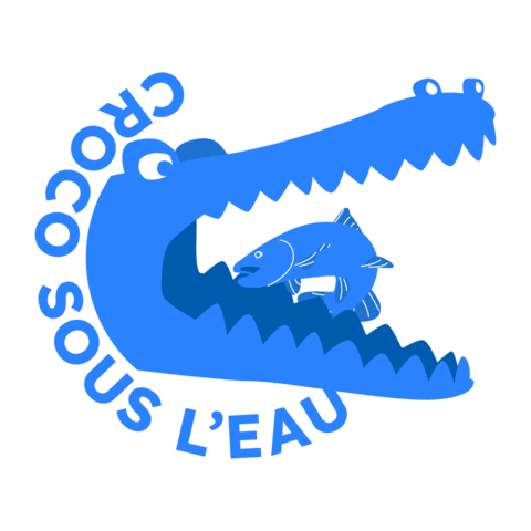 Crocomeal Sticker