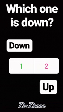 instagram which one is down GIF by Dr. Donna Thomas Rodgers