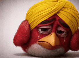 Sad Angry Birds GIF