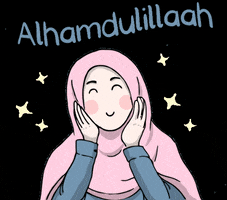 hijabandbeard hijab blessing alhamdulillah bersyukur GIF