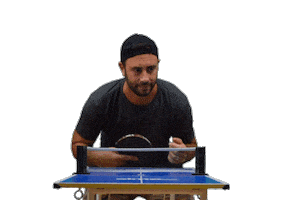 Smash Ping-Pong Sticker by Telling histories