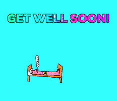 Sick Get Well Soon GIF by Caroline - The Happy Sensitive