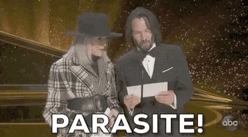 Keanu Reeves Oscars GIF by The Academy Awards