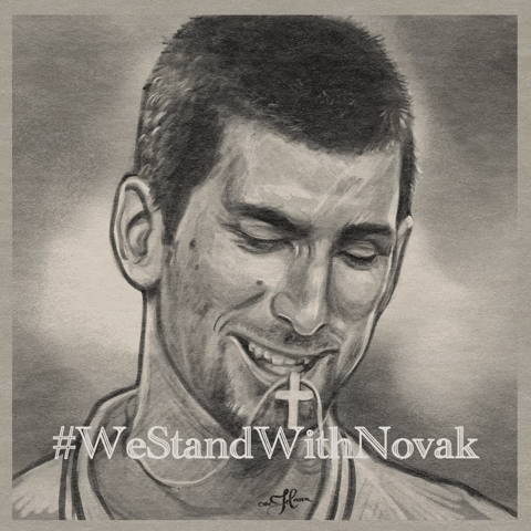 Djokovic Novak GIF by zhanadarte