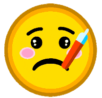 Sad Face Sticker by Mediamodifier
