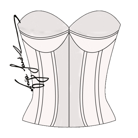 Wedding Dress Sticker by Anya Jardim Atelier Couture