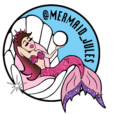 Little Mermaid Disney Sticker by Mermaid Jules