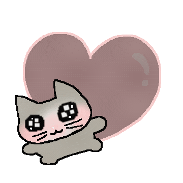 Heart 고양이 Sticker