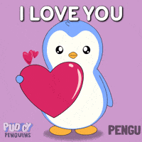 I Love You GIF by Pudgy Penguins