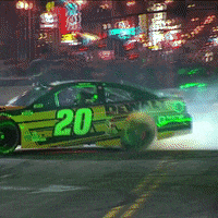 Christopher Bell Burnouts GIF by NASCAR