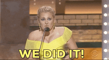 we did it GIF by Tony Awards