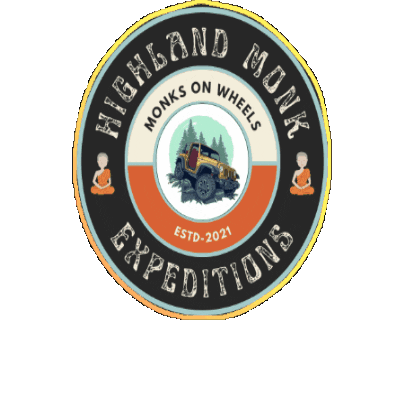 Highland Monk Sticker