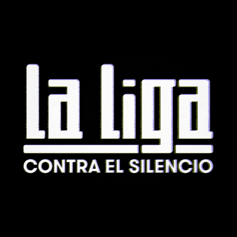 liganosilencio liga contra el silencio logo liga GIF