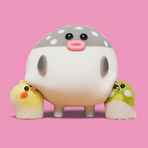 Animation Snuggling GIF