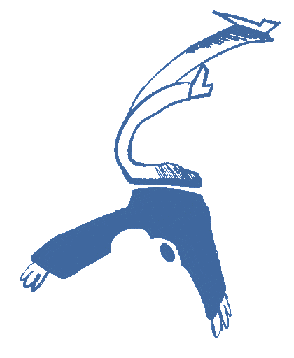 Azul Tuna Sticker by TMIST