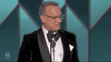 Tom Hanks Crying GIF by Golden Globes