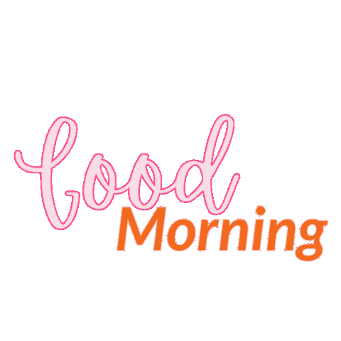 Good Morning Sticker by luzentefotografie