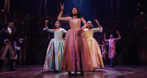 Phillipa Soo Disney GIF by Hamilton: An American Musical - Find & Share on GIPHY