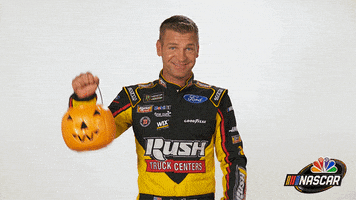 halloween bowyer GIF by NASCAR on NBC