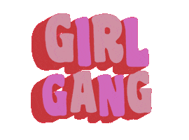 Girl Pink Sticker by leanne rule