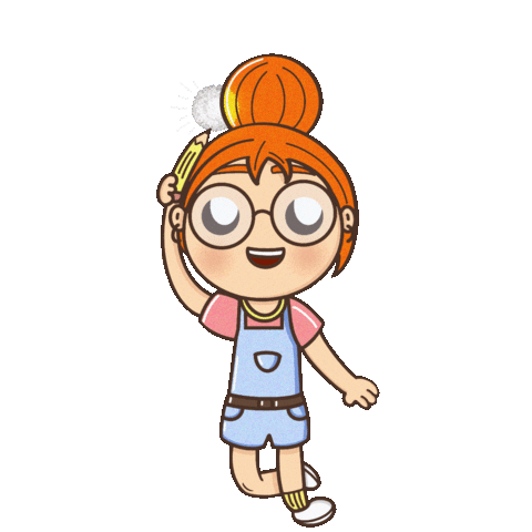 Girl Sticker