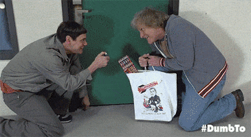 jim carrey explosion GIF by Dumb and Dumber To
