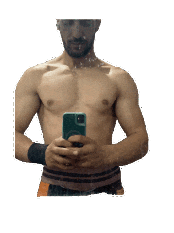 Muscle Fitness Gym Flex Reaction Amarxxdz Sticker
