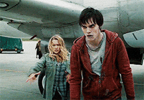 nicholas hoult zombie GIF