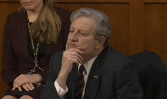 Senate Judiciary Committee Rubs Chin GIF by GIPHY News