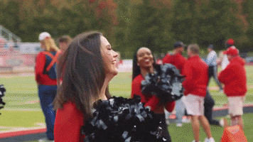 Happy Red And Black GIF by University of Central Missouri