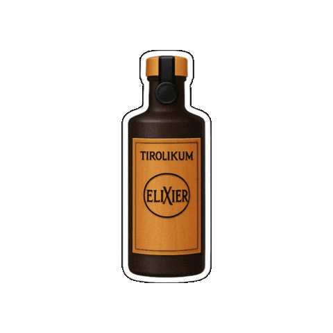 Cheers Elixier Sticker by Tirolikum