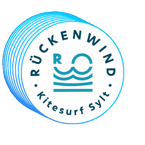 Rückenwind Kitesurf Sylt Sticker