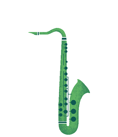 Samba Sax Sticker by nucleo.chorosamba