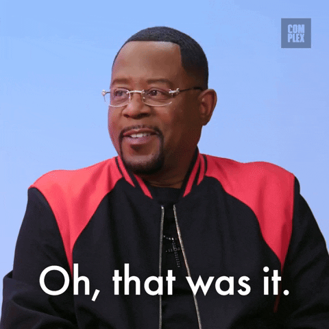 Thats It Will Smith GIF by Complex
