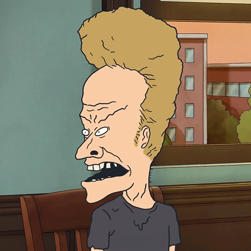 Beavis And Butthead Smile GIF by Paramount+