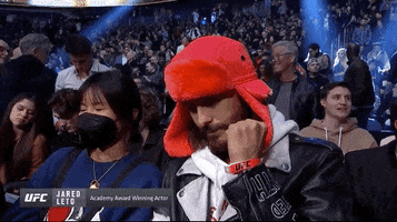 Jared Leto Thumbs Up GIF by UFC