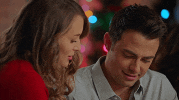 the look christmas GIF by Hallmark Channel
