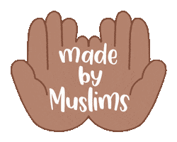 Made By Muslims Sticker by My Salah Mat