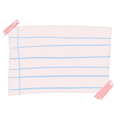 Notes Scrap Sticker