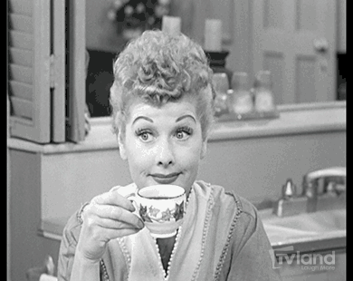 Black And White Sips Tea GIF by TV Land Classic - Find & Share on GIPHY