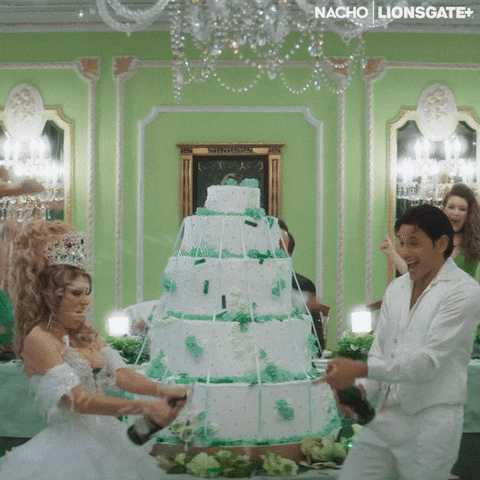Party Cake GIF by LIONSGATE+