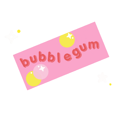 Bubble Gum Candy Sticker by please bear with