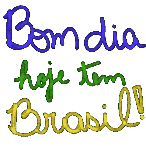 Copa Do Mundo Lettering Sticker
