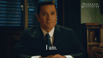 Its Me Yes GIF by Murdoch Mysteries
