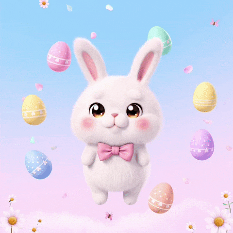 Easter Bunny GIF by ANTONZA