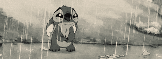 Sad Lilo And Stitch GIF