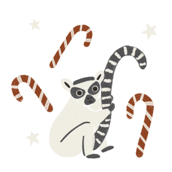 Christmas Candy Sticker